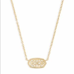 Kendra Scott Elisa necklace in gold filigree